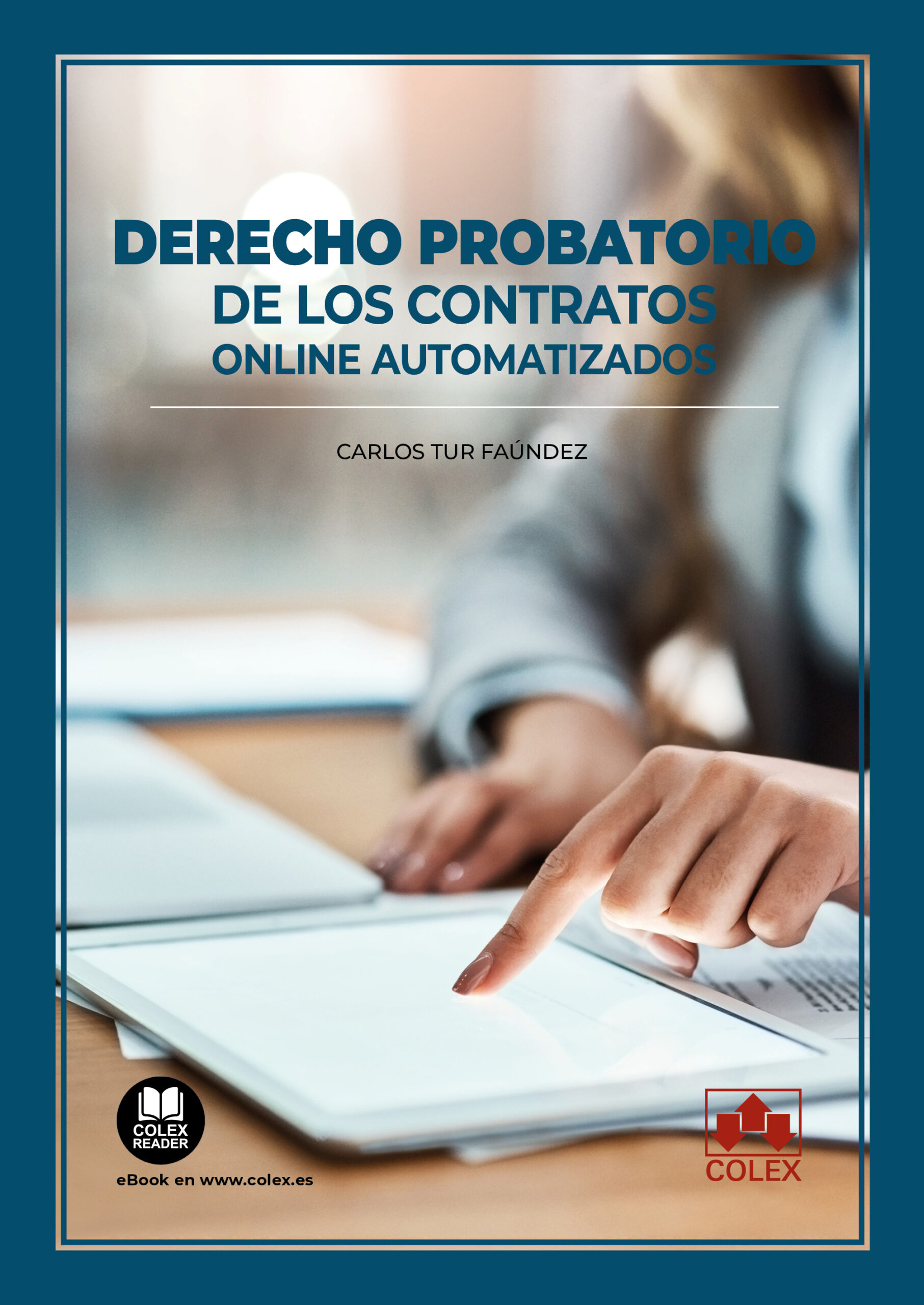 Derecho probatorio contratos online / 978841194396