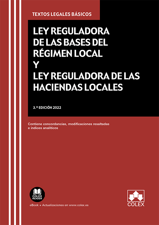 Ley de Bases Régimen Local / 9788413595702