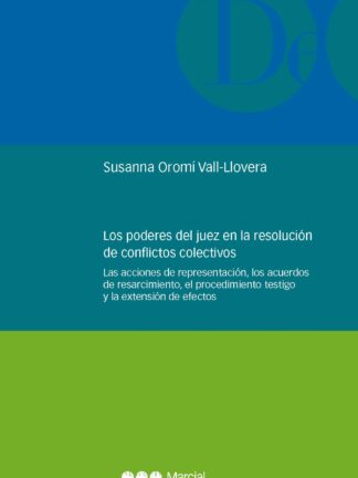 Los poderes del juez en la resolución de conflictos colectivos. Las acciones de representación, los acuerdos de resarcimiento, el procedimiento testigo y la extensión de efectos