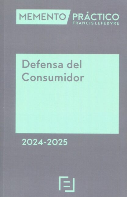 Memento Defensa del consumidor 2024-2025