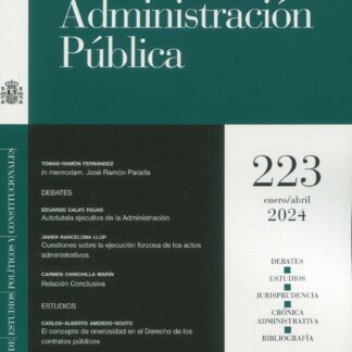 Revista de Administración Pública 223 Enero / Abril 2024