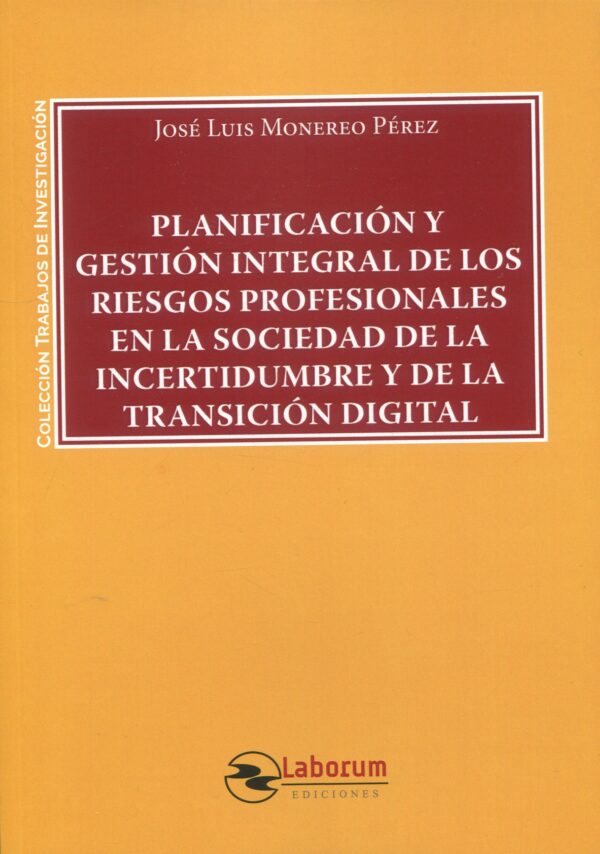 Planificación gestión integral riesgos profesionales/9788410262119