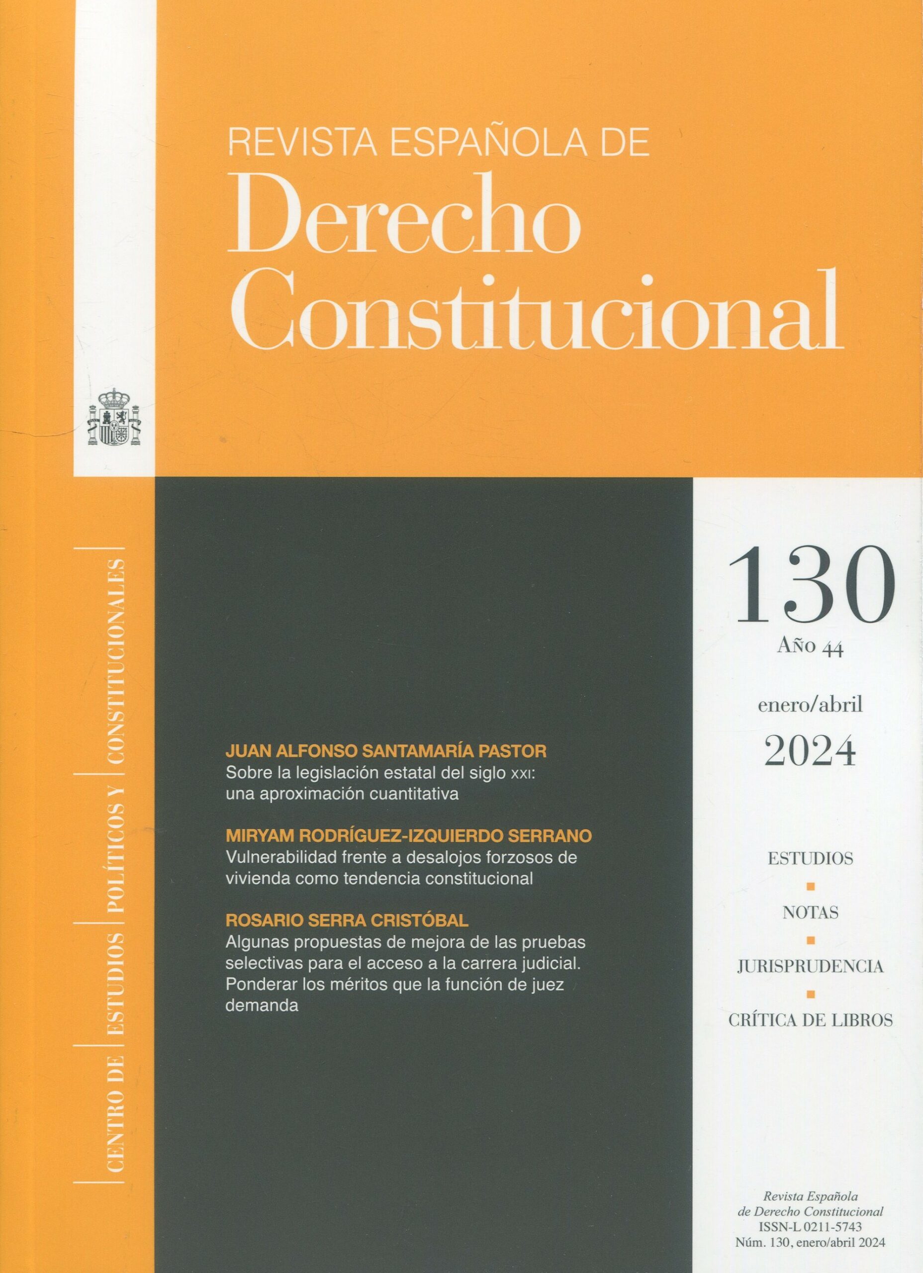 Revista Española de Derecho Constitucional Nº 130