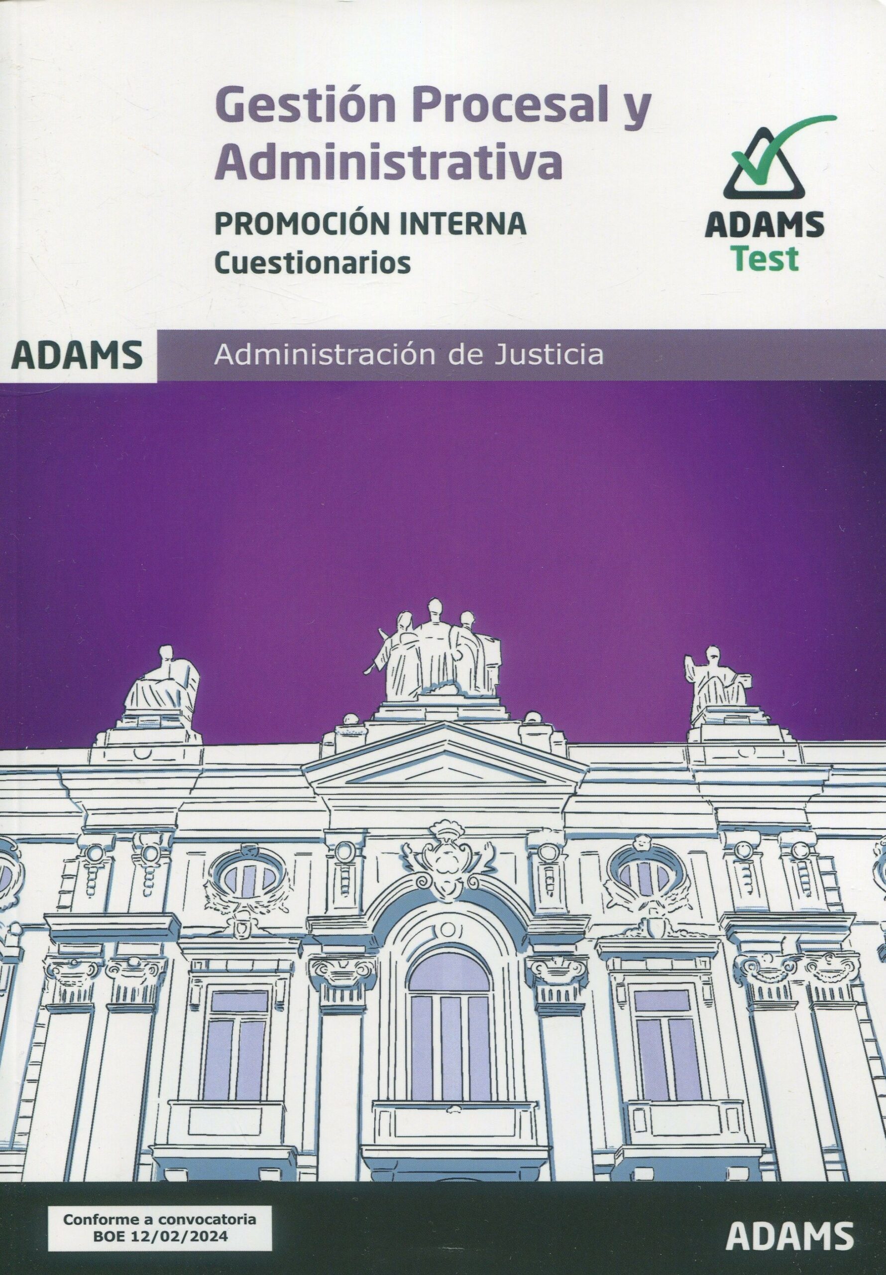 Gestión procesal y administrativa / 9788411167192 / ADAMS