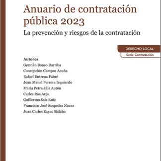 Anuario de contratación pública 2023. La prevención y riesgos de la contratación