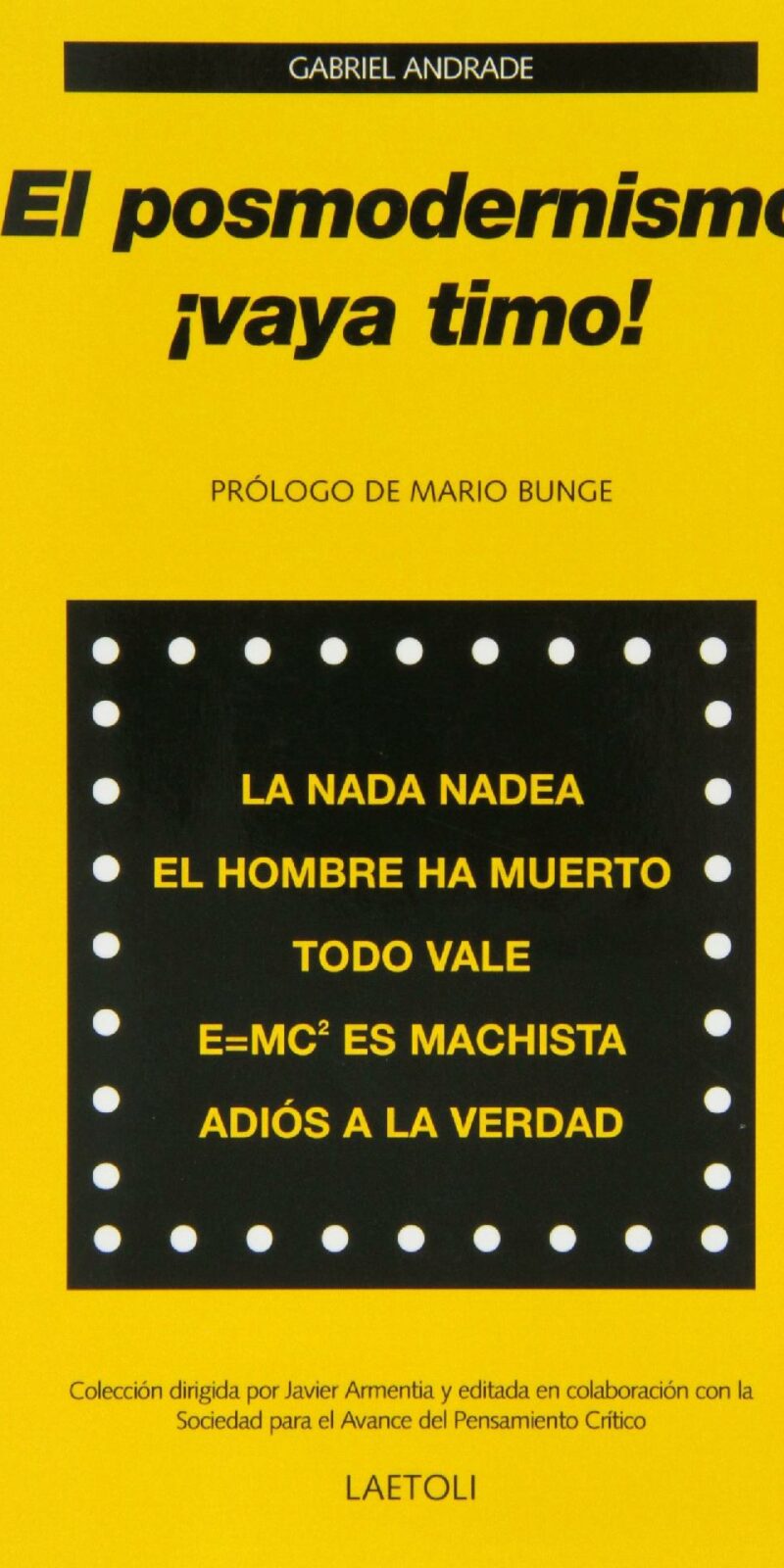 Posmodernismo ¡Vaya timo!