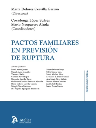 Pactos familiares en previsión de ruptura