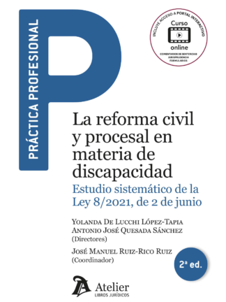 Reforma civil y procesal en materia de discapacidad 2024. Estudio sistemático de la Ley 8/2021, de 2 de junio