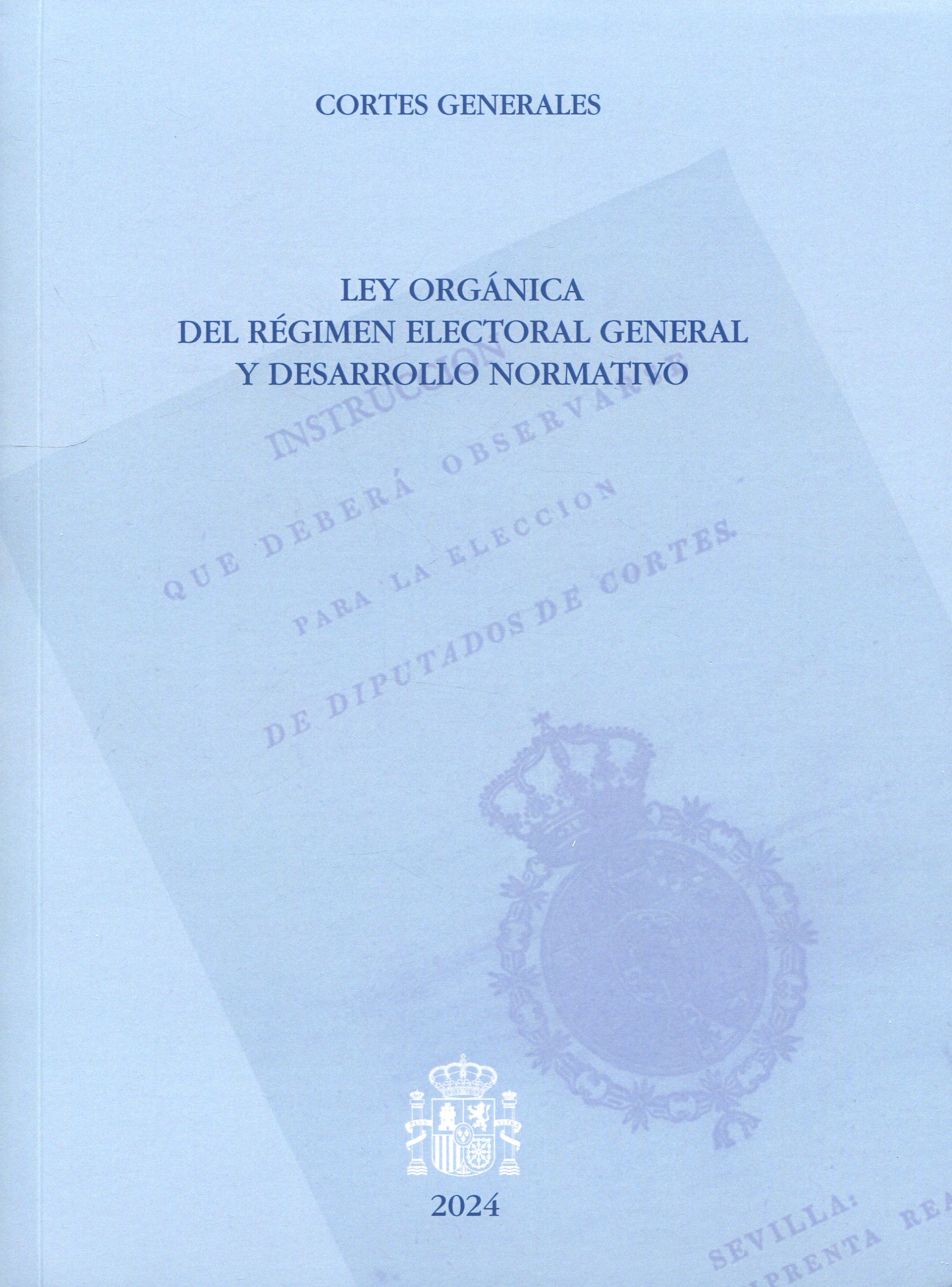 Ley Orgánica del Régimen Electoral / 9788479435738