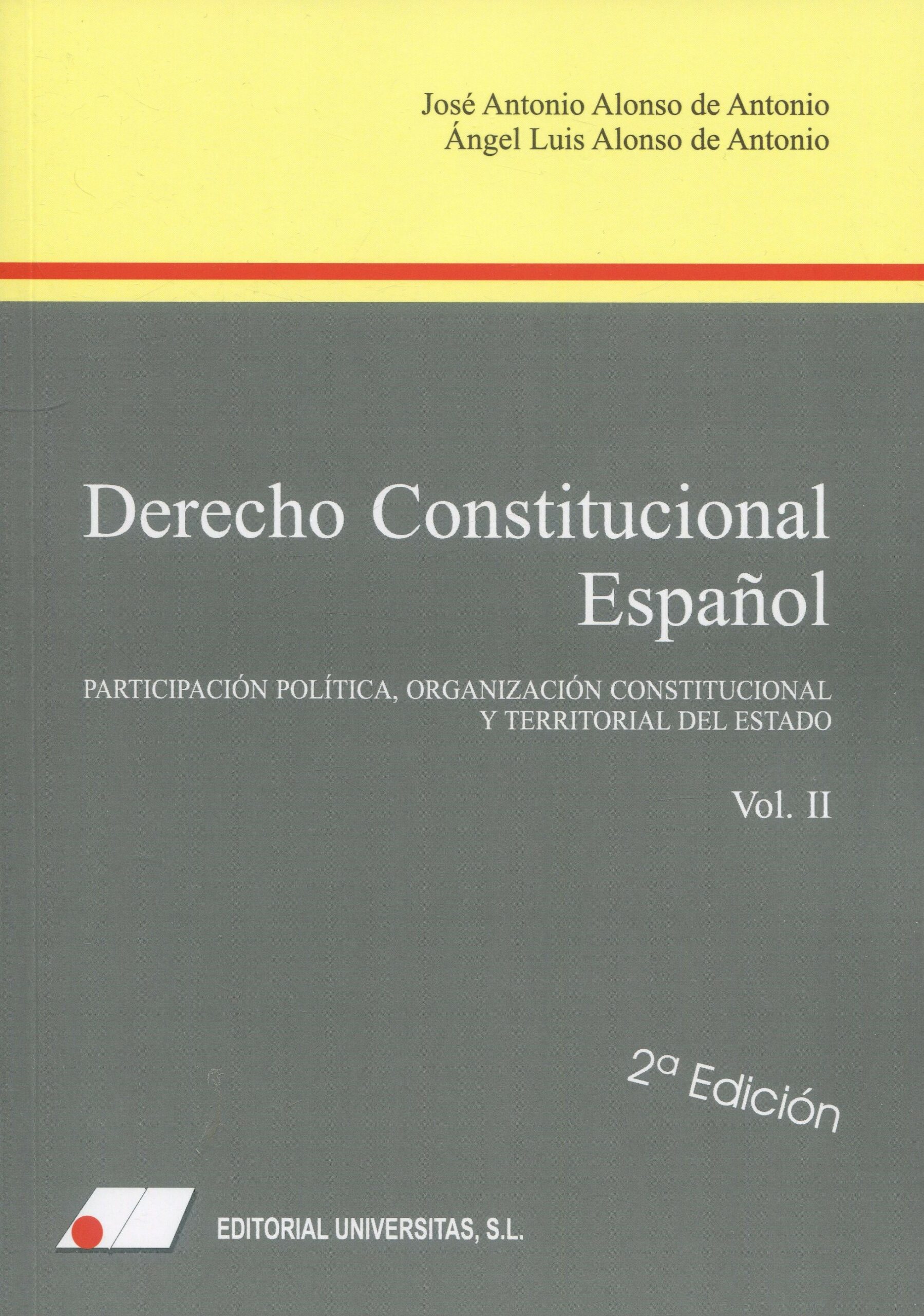Derecho constitucional español / 9788479916367
