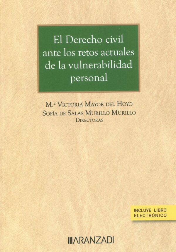 Derecho civil ante los retos de la vulnerabilidad / 9788411627337