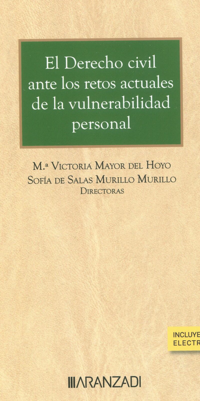 Derecho civil ante los retos de la vulnerabilidad / 9788411627337