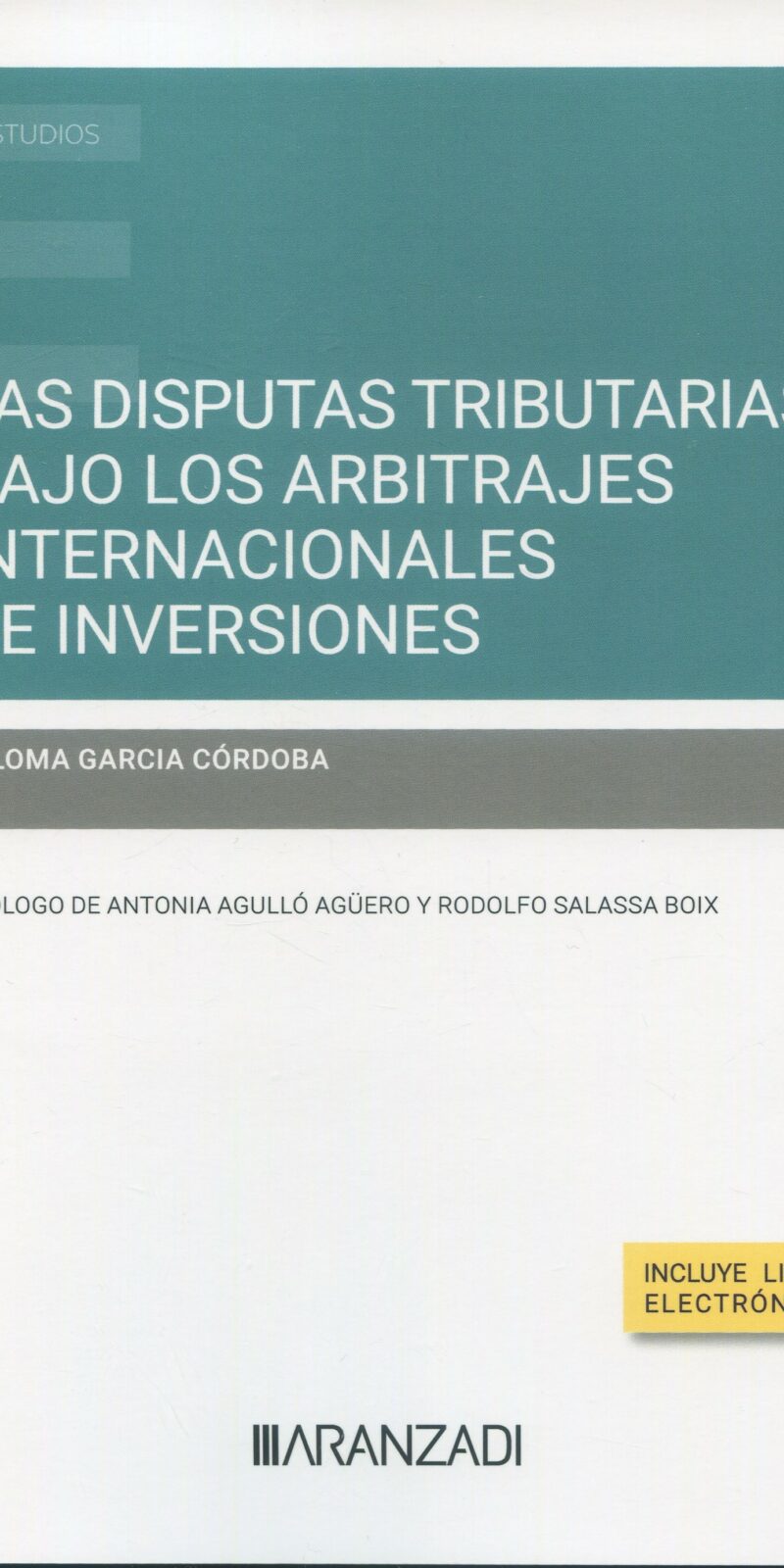 Disputas tributarias / 9788411627641 / P. GARCÍA CÓRDOBA