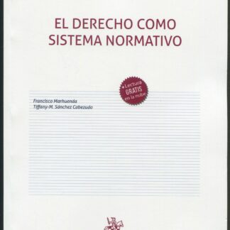 El Derecho como sistema normativo