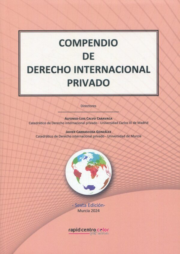 Compendio de derecho internacional privado / 9788409616466