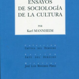 Ensayos de sociología de la cultura