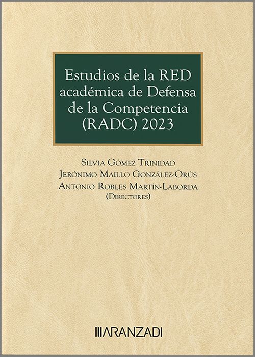Estudios Red Académica Defensa Competencia / 9788410295551