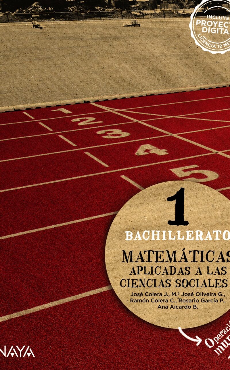Matemáticas aplicadas a las Ciencias Sociales I.