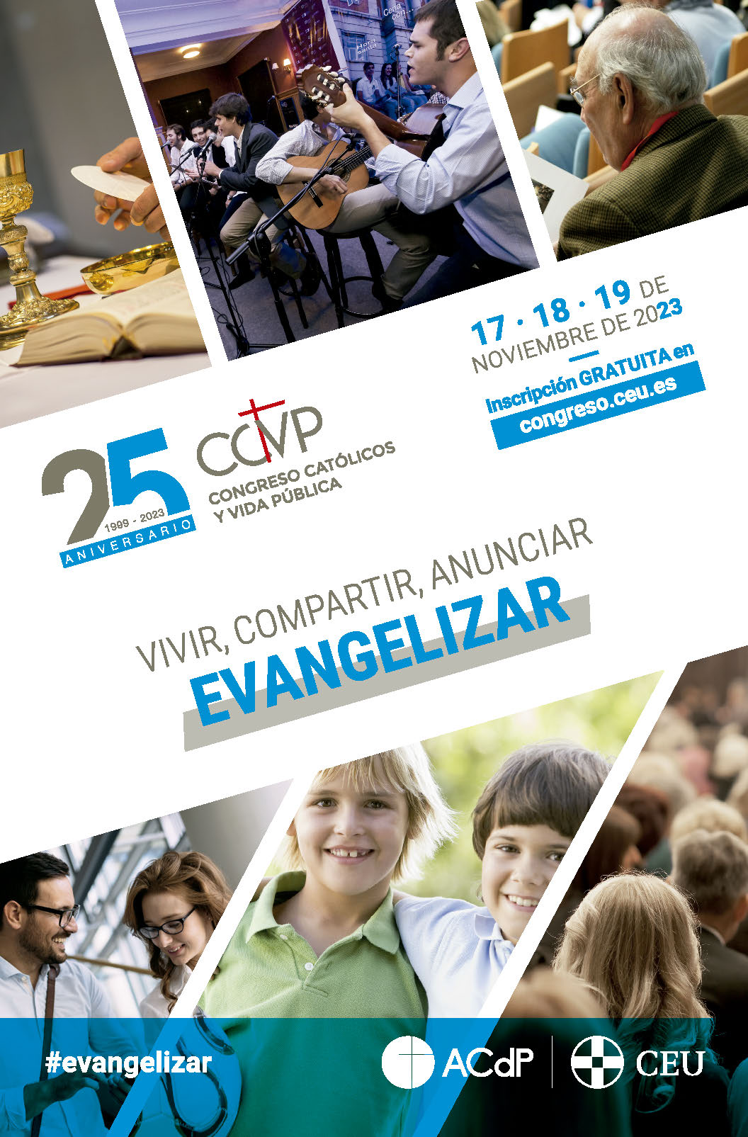 Vivir compartir anunciar evangelizar / 9788419976260