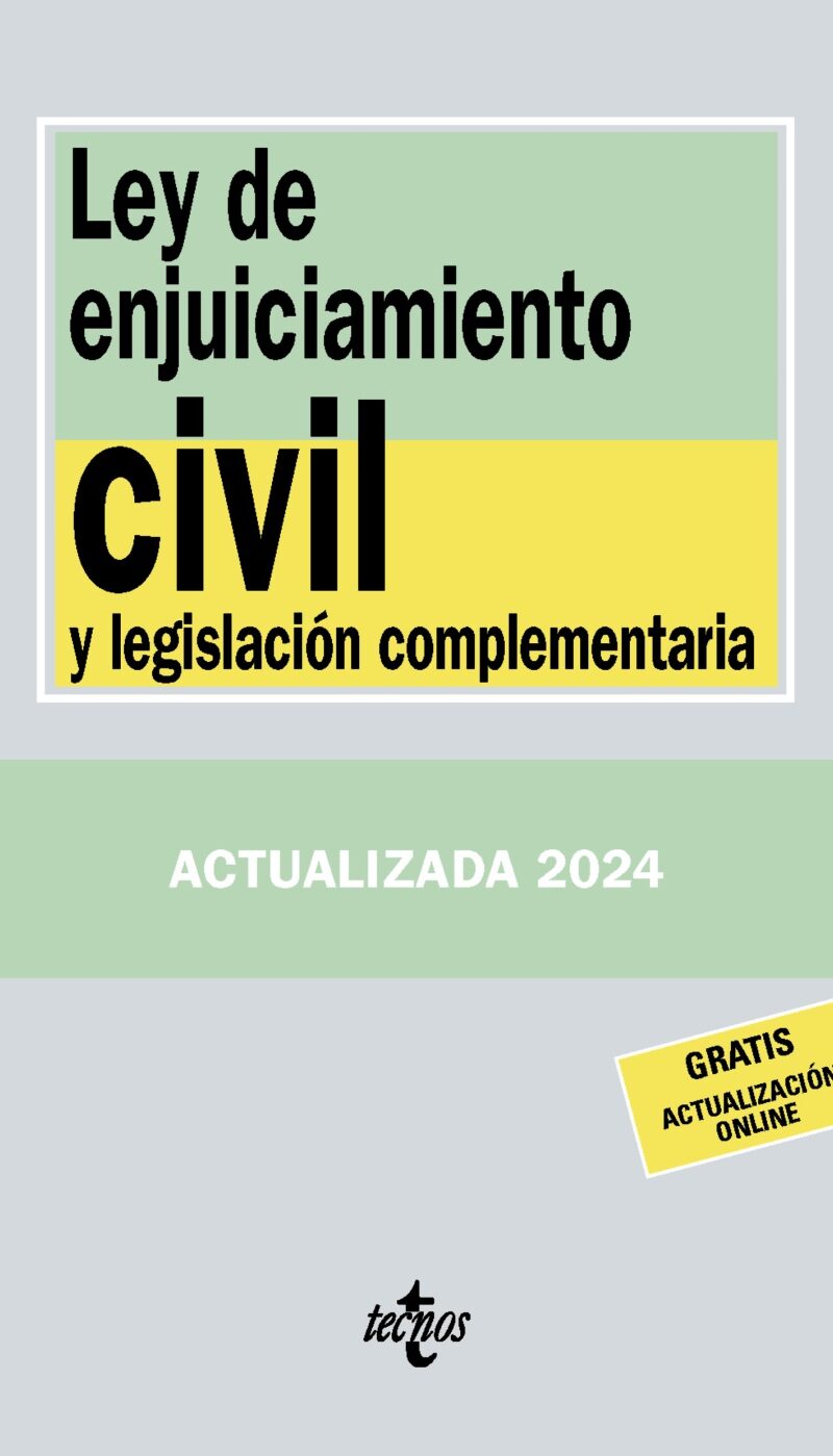 Ley Enjuiciamiento Civil legislación / TECNOS / 9788430988402