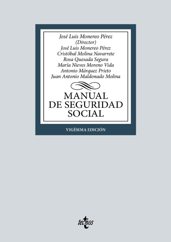 Manual de Seguridad Social/M. NAVARRETE/9788430990559