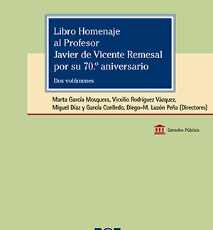 Libro Homenaje al Profesor Javier de Vicente Remesa por su 70º Aniversario 2 Tomos