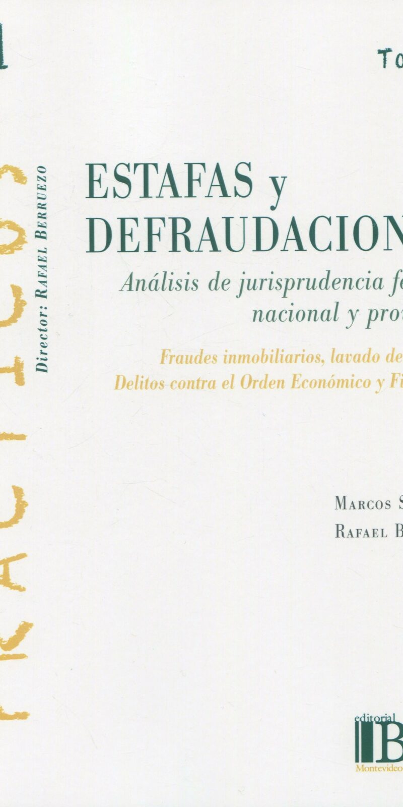 Estafas y defraudaciones / 9789915684147 / R. BERRUEZO