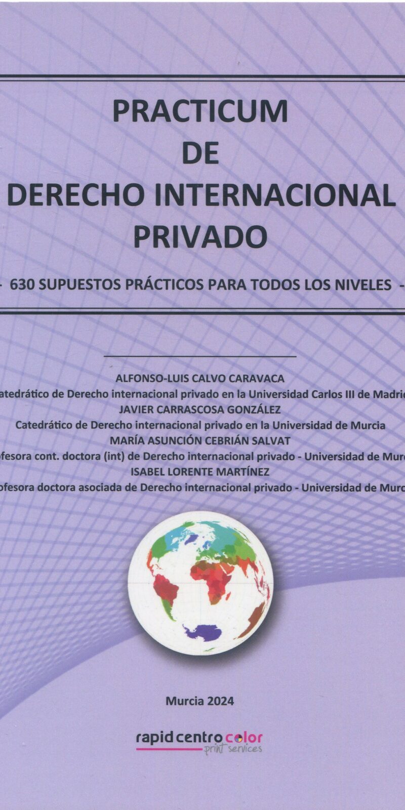 Practicum de derecho internacional privado / 9788409616497