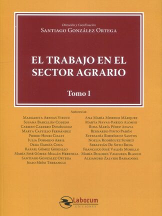 Trabajo en el sector agrario 2 tomos