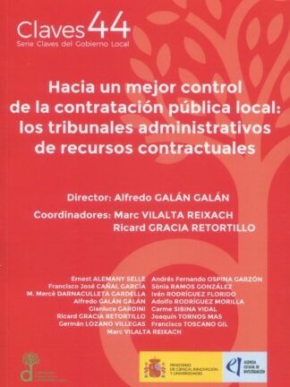 Hacia un mejor control de la contratación pública local: los tribunales administrativos de recursos contractuales