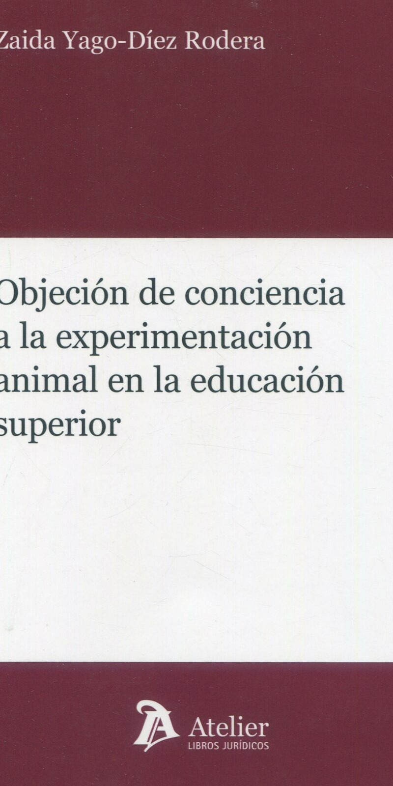 Objeción de conciencia / 9788410174665 / Z. YAGO-DÍEZ