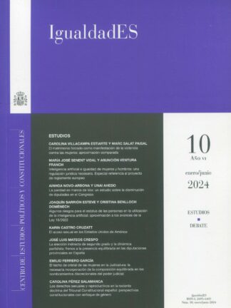 IgualdadES Nº 10. Enero/ junio 2024