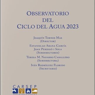 Observatorio del ciclo del agua 2023