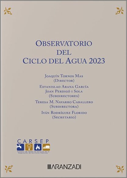 Observatorio del ciclo del agua 2023