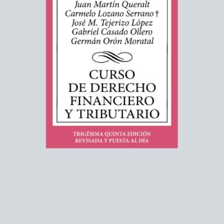 Curso de Derecho Financiero y Tributario 2024