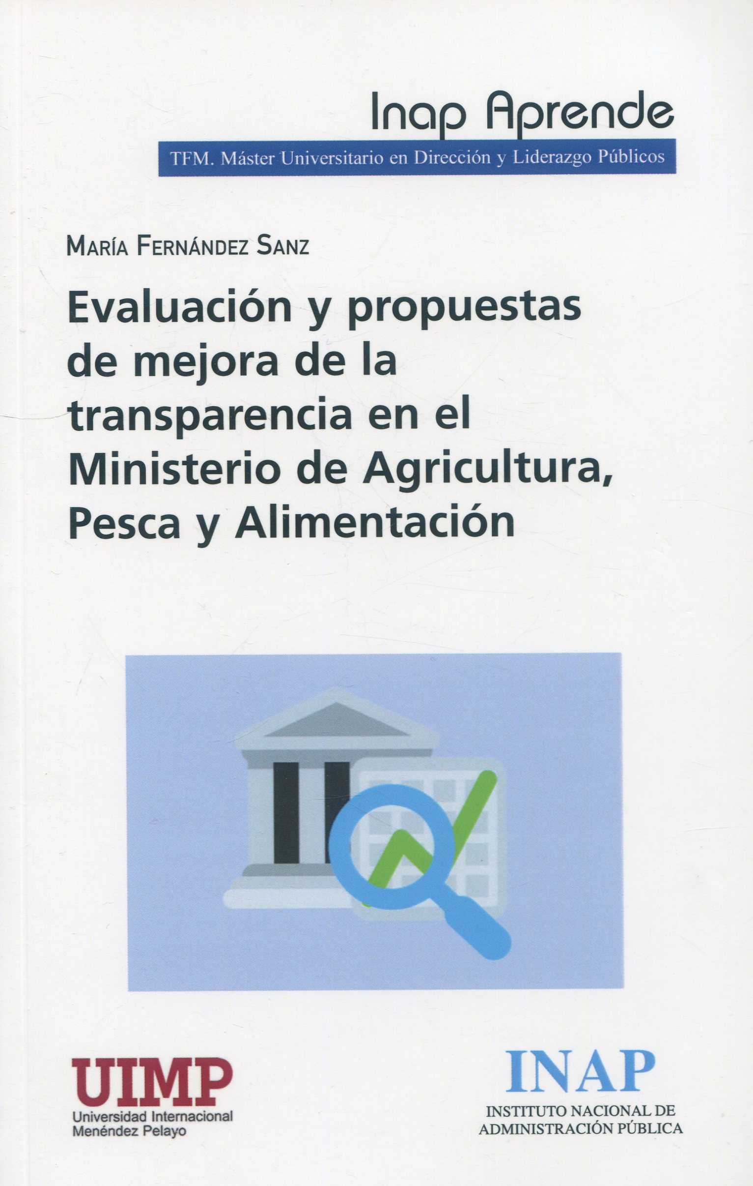 Evaluación y propuestas de mejora transparencia/9788473517942