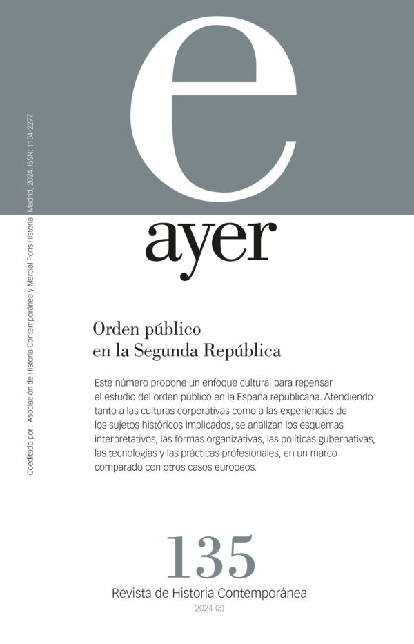 Revista Ayer Nº 135