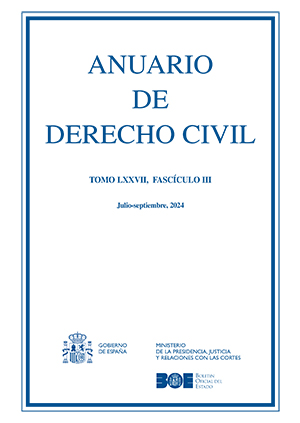 Anuario de Derecho Civil / BOE