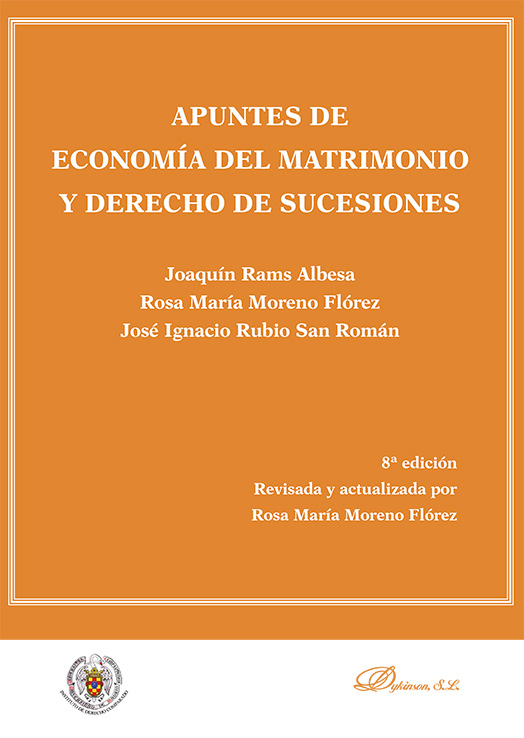 Apuntes de economía del matrimonio y derecho de sucesiones / 9788410705975