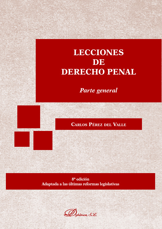 Lecciones de Derecho Penal / 9788410706187