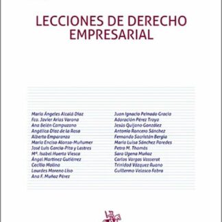 Lecciones de Derecho Empresarial 2024