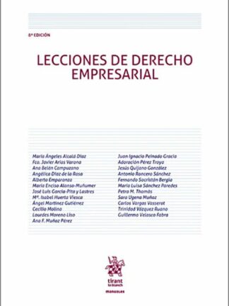 Lecciones de Derecho Empresarial 2024