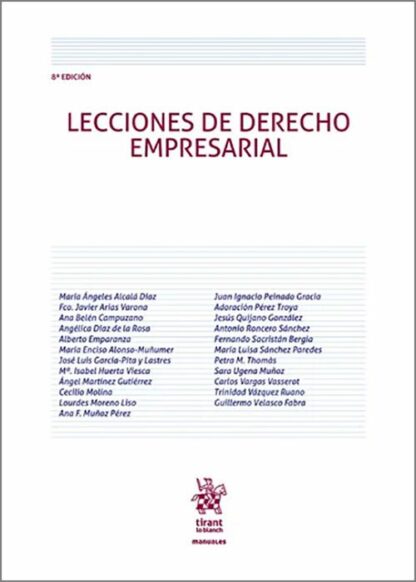 Lecciones de Derecho Empresarial 2024