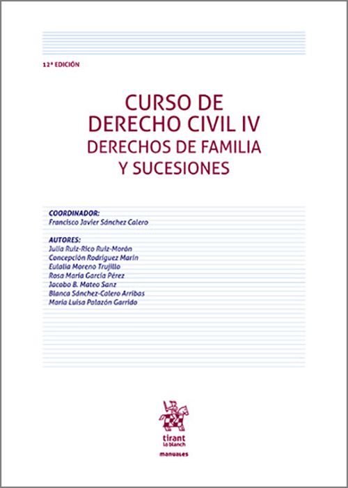 Curso de Derecho Civil IV / 9788410713970 / F.J. SÁNCHEZ