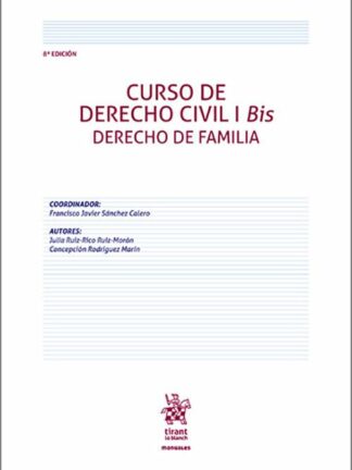 Curso de Derecho Civil I Bis Derecho de Familia