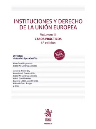 Instituciones y Derecho de la Unión Europea III