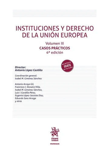 Instituciones y Derecho de la Unión Europea / 9788410714793