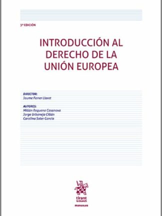 Introducción al Derecho de la Unión Europea 2024