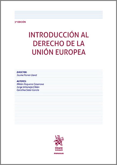 Introducción al Derecho de la Unión Europea / 9788410714854