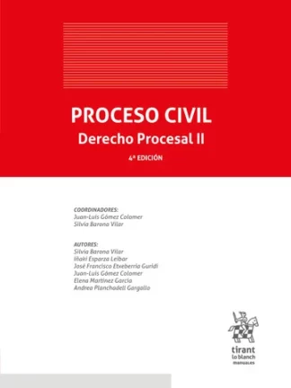 Proceso Civil. Derecho Procesal II 2024